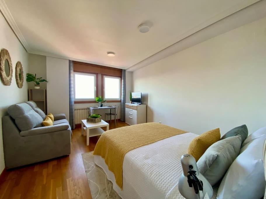Estudio Con Vistas Al Mar Leilighet Vigo Eksteriør bilde